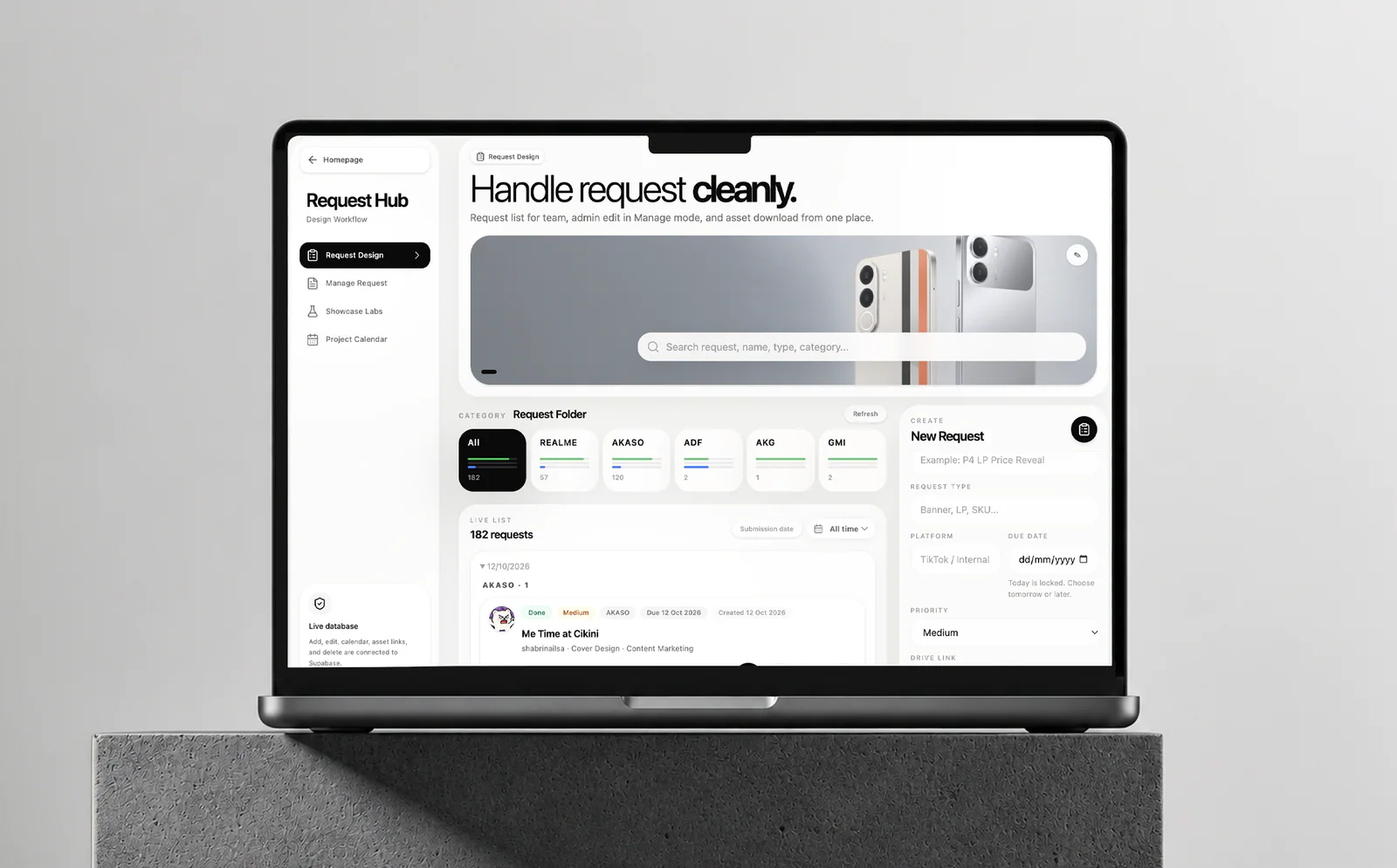 ADF System interface preview